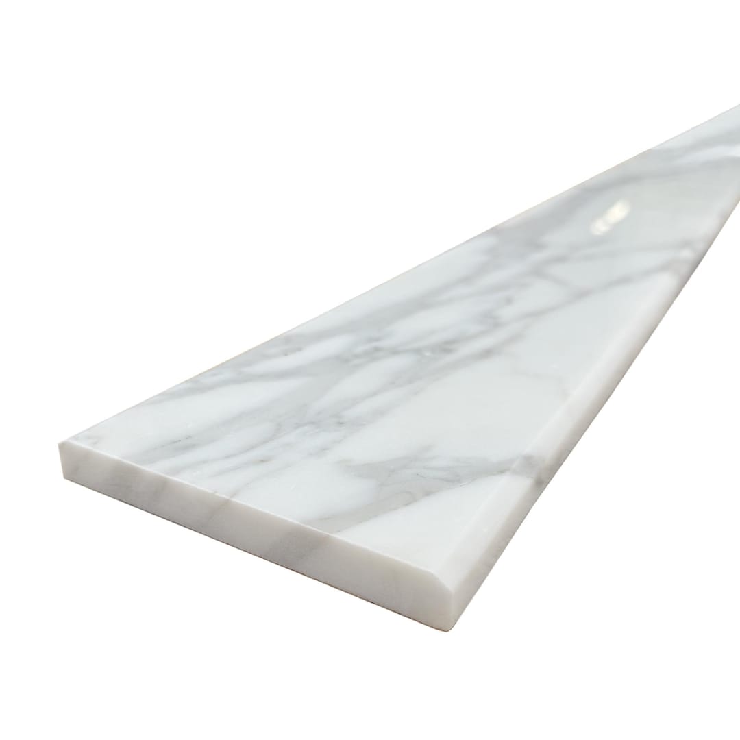 Italian Calacatta Gold Marble Door Saddle, Threshold Marble Transition ...