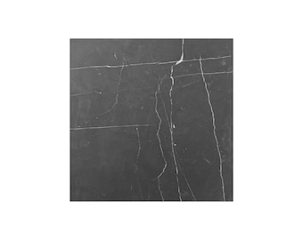 Black Marble Night Stand, Dresser Top Custom Size Nero Marquina Matte Slab Choose your size
