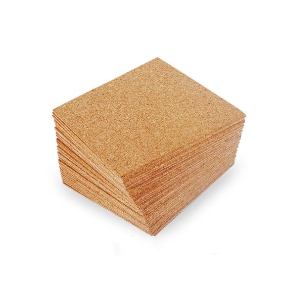 Buy 6x6 Self Adhesive Cork Coaster Cork Cork for Coasters Cork for Mosaics  Ceramic Tile 6x6 Cork Thin Cork Cork Backing for Tiles Online in India 