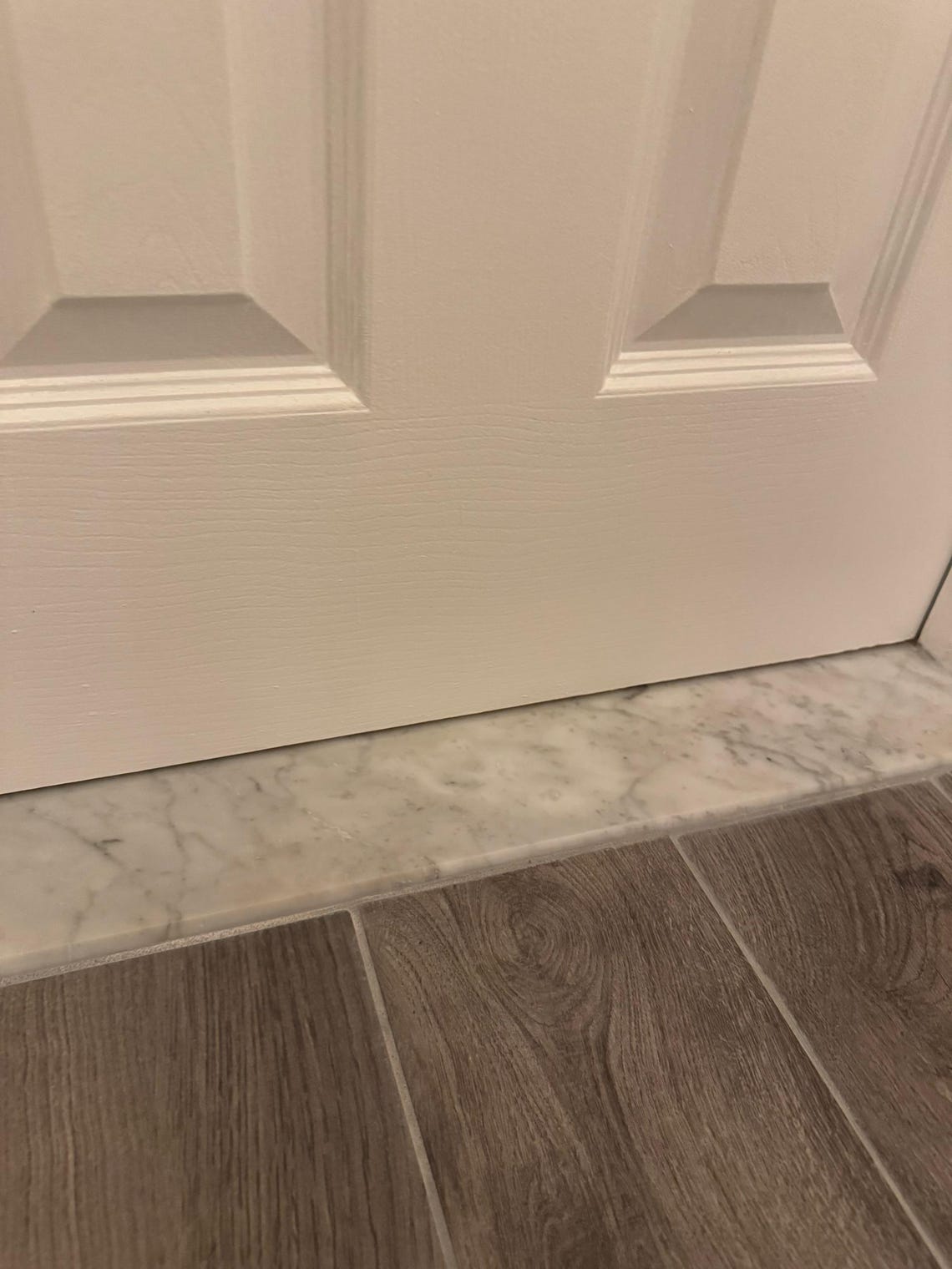 Italian White Carrara Marble Door Saddle, Threshold, Marble Transition ...
