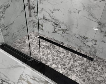 Absolute Black Granite Polished Door Threshold, Granite Saddle