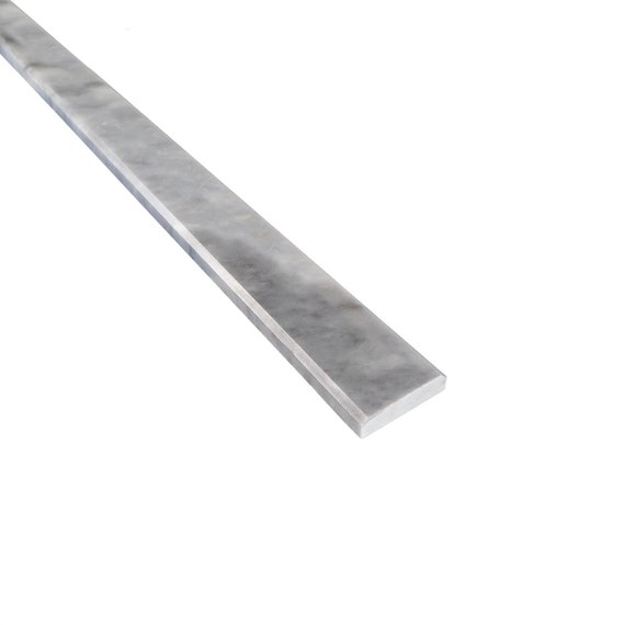 2"x36"x5/8" Polished Grey Marble Threshold Saddle Window Sill Custom Length Cut