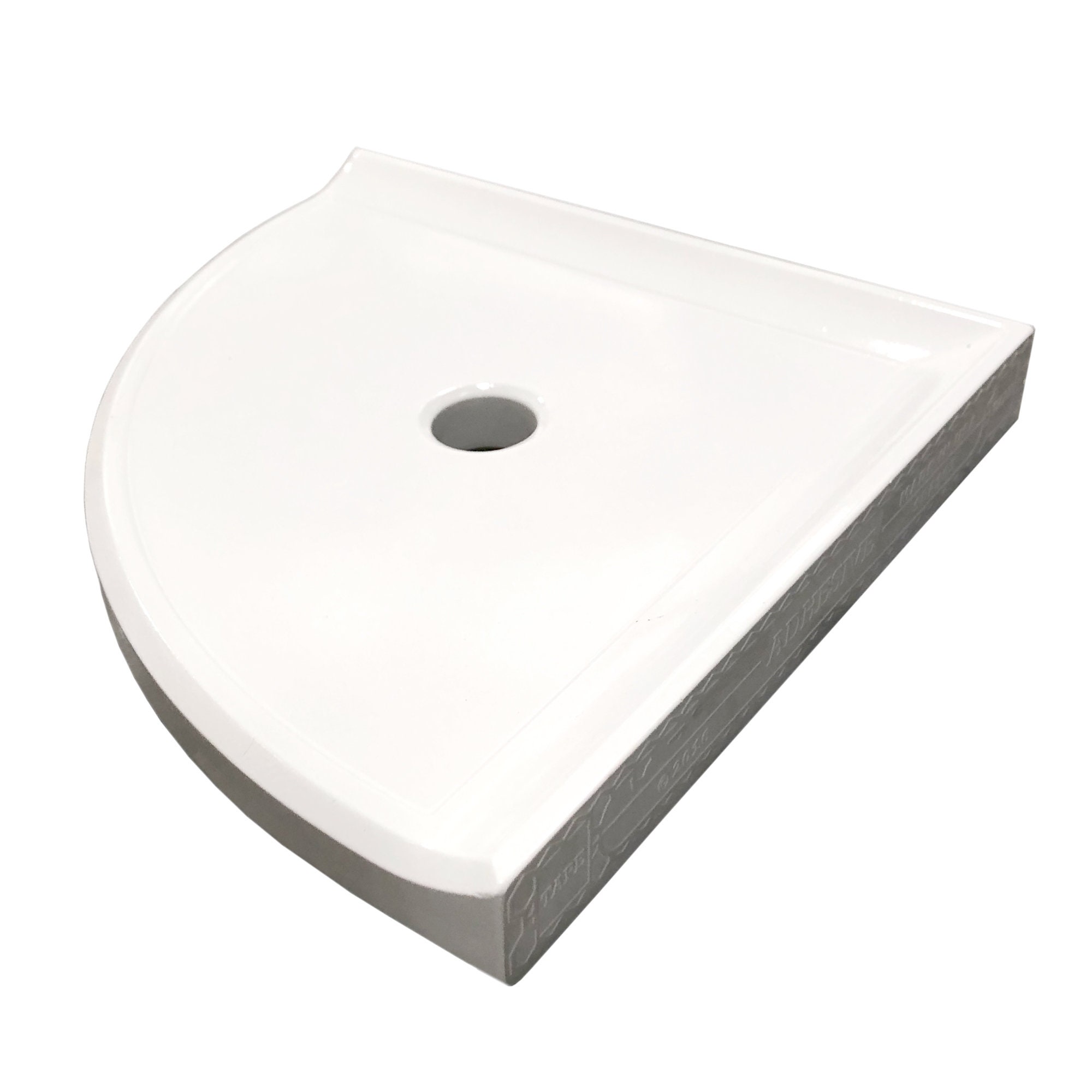 CS88 Large Ceramic Corner Shower Shelf 8 x 8 Nominal