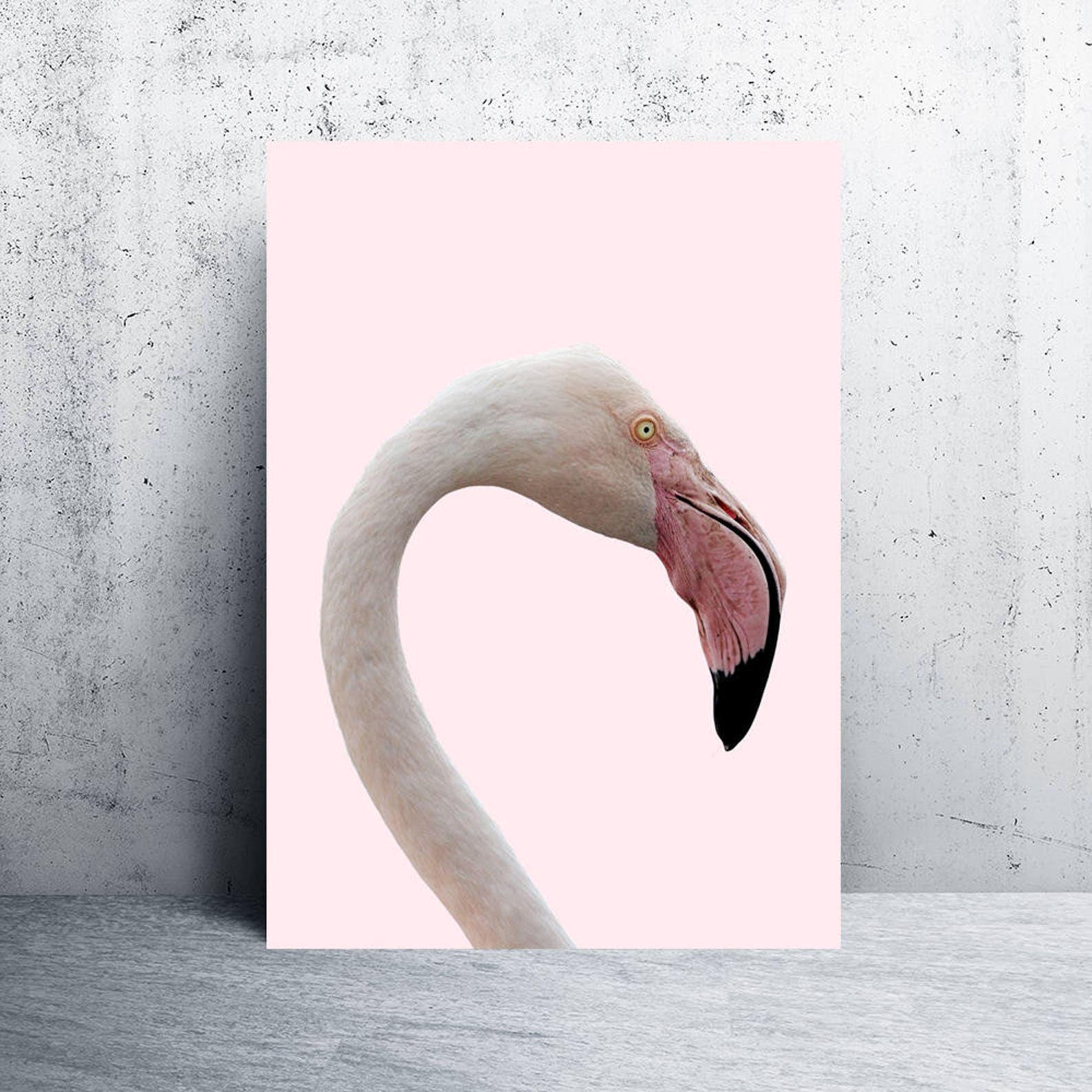 Flamingo Printable Flamingos Print Flamingo Printable Art | Etsy