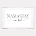 Namastay in Bed Printable Namaste in Bed Print Guest Room - Etsy