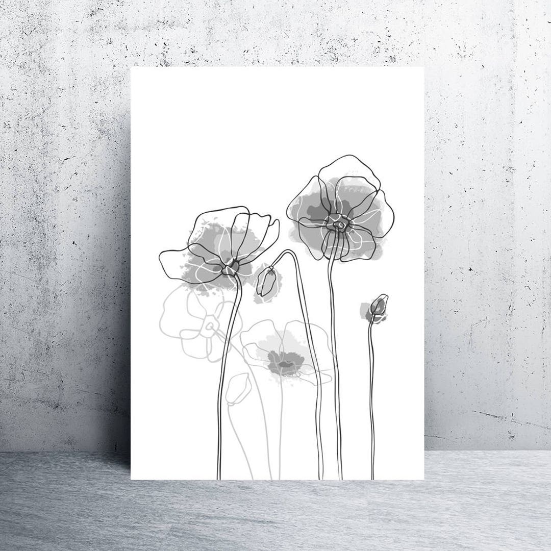 Scandinavian Poster, Scandinavian Print, Affiche Scandinave, Minimalist ...