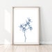 Navy Blue Printable Wall Art, Set of 3 Printable Art - Etsy