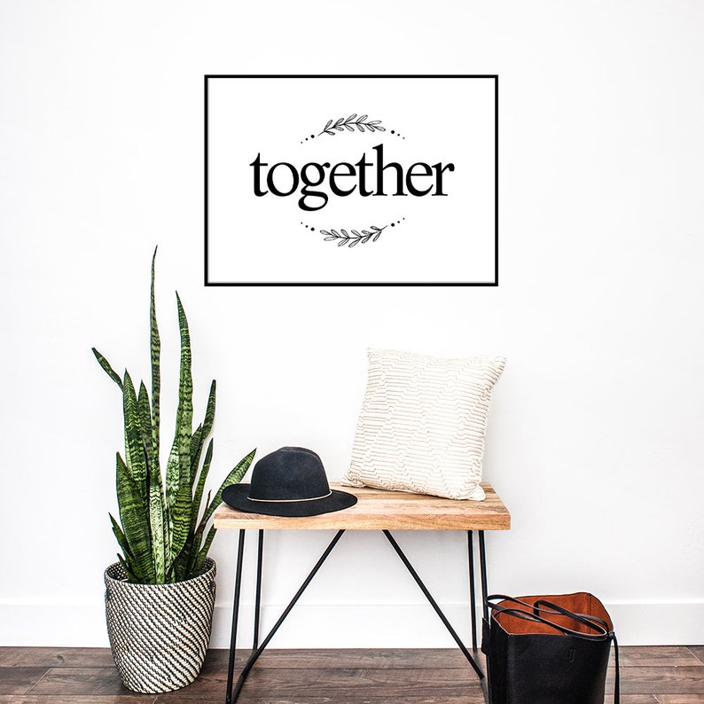 Printable wall art for living room Etsy