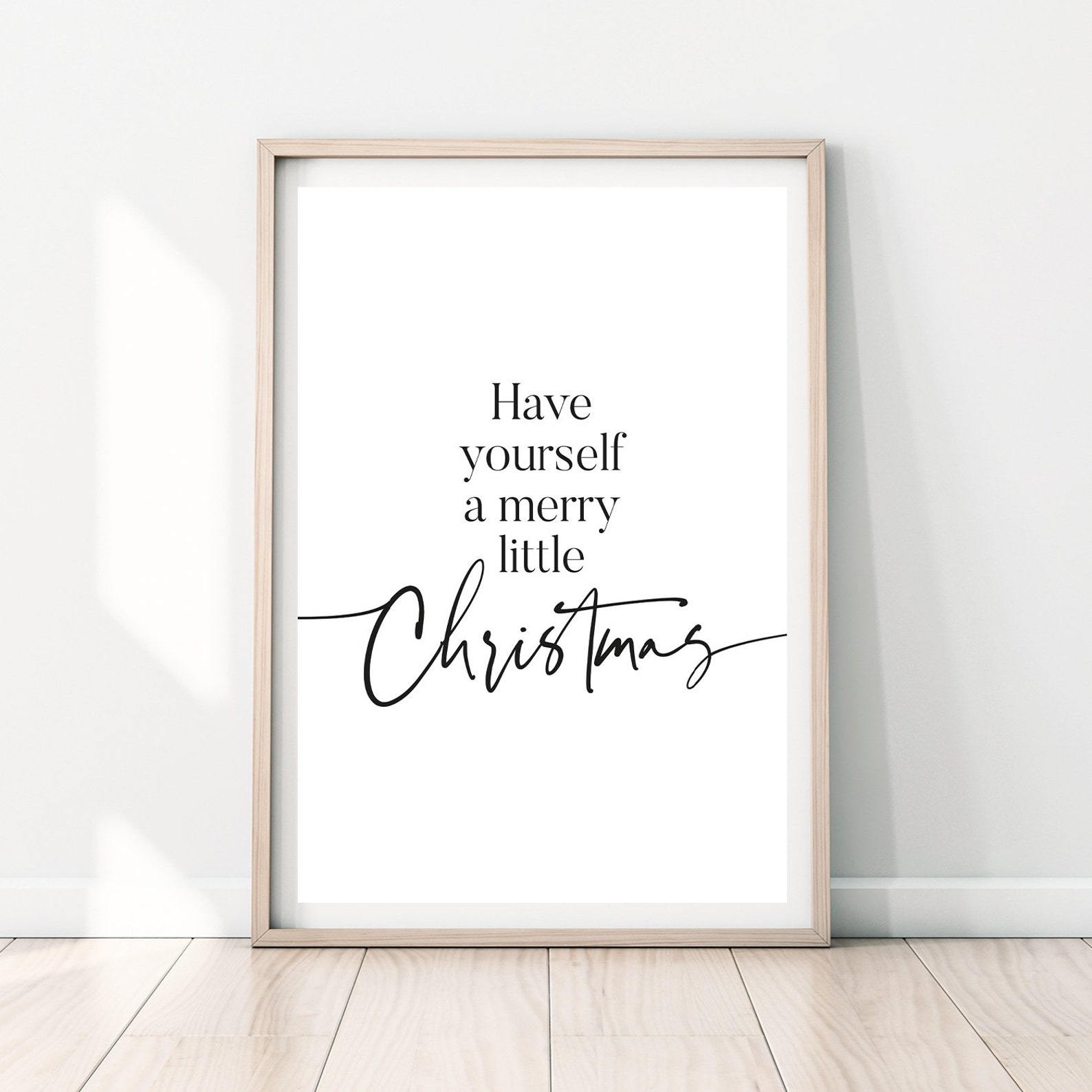 Have Yourself a Merry Little Christmas Printable Christmas - Etsy
