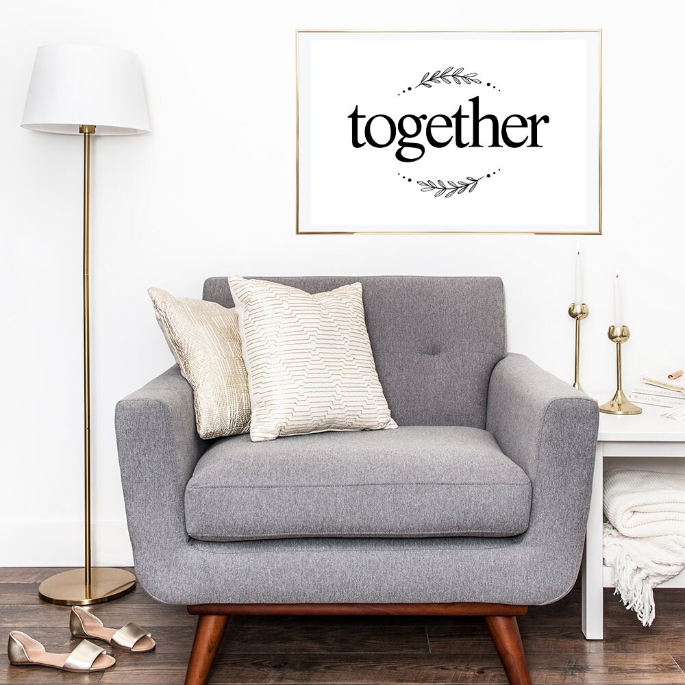 Printable wall art for living room Etsy