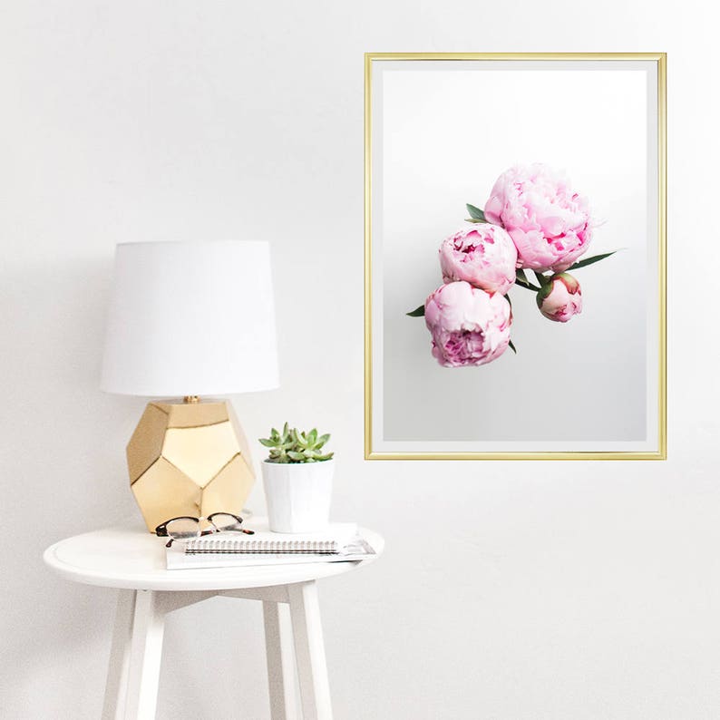 peony poster prints, peonies poster prints, Peony print, peonies print, peony prints, peonies prints, downloadable prints, instant download image 3