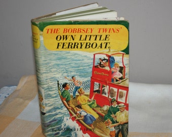 The Bobbsey Twins Own Little Ferryboat, Laura Lee Hope, # 49 of the Bobbsey Series, Double Sets of Twins, Classic Children's' Book Series
