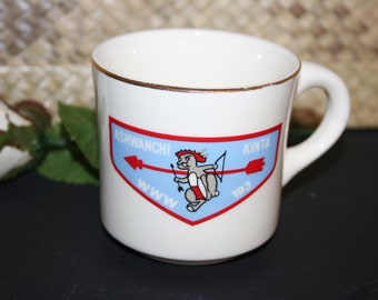 Boy Scouts of America Mug, Ashwanchi Kinta Mug, Order of the Arrow Mug, Boy Scouts of America Souvenir Cup, BSA Collector Mug