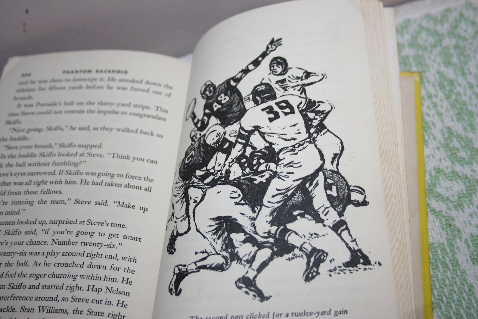 Backfield by Howard M Brier Vintage Phantom Book 1948 High Etsy