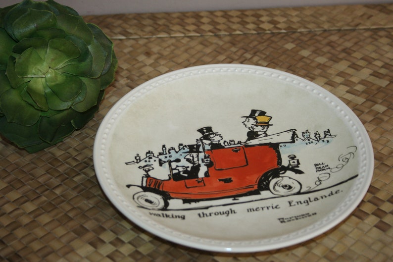 Norman Rockwell Collector Plate Walking Through Merrie - Etsy