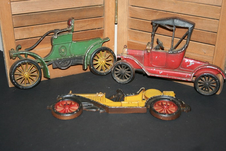 Vintage Sexton Metal Antique Car Wall Pieces Lot of 3 Vintage | Etsy