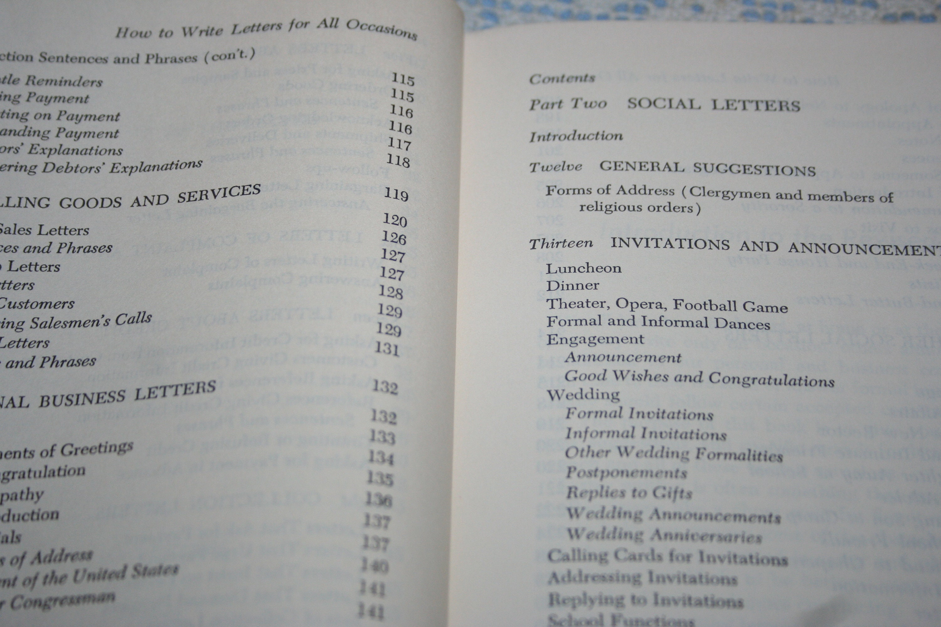 How to Write Letters for All Occasions Business Letters Etsy