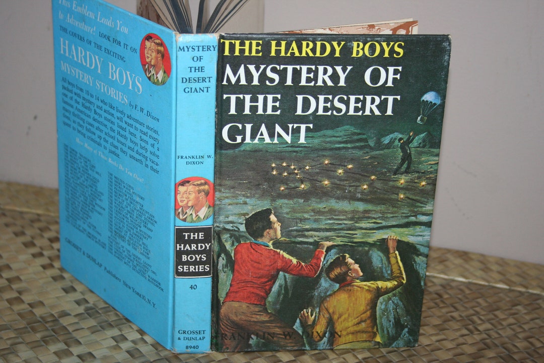 The Hardy Boys Mystery of the Desert Giant 1961 Hardy Boys - Etsy