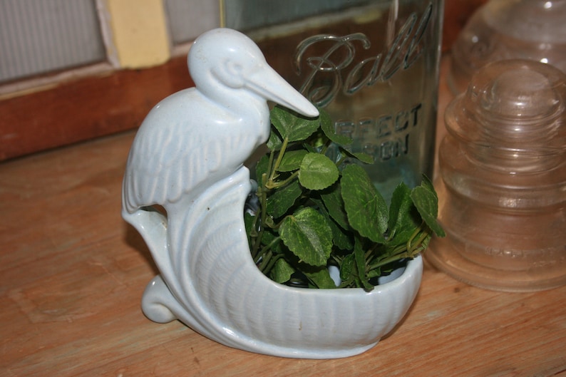 haeger stork planter