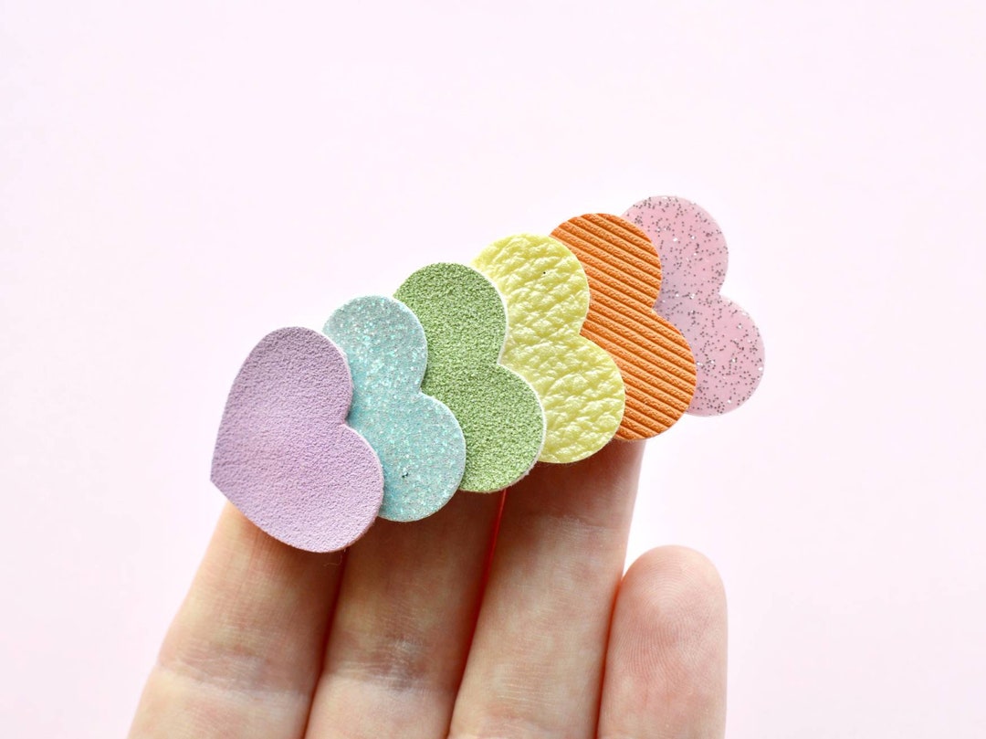 Pastel Rainbow Hair Clip for Little Girl, Pastel Easter Basket Gifts