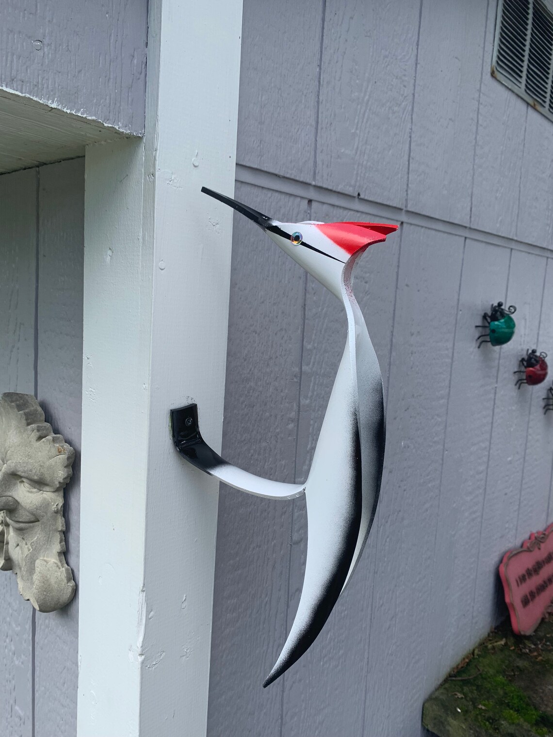 Woody the Pileated Woodpecker is PVC Etsy