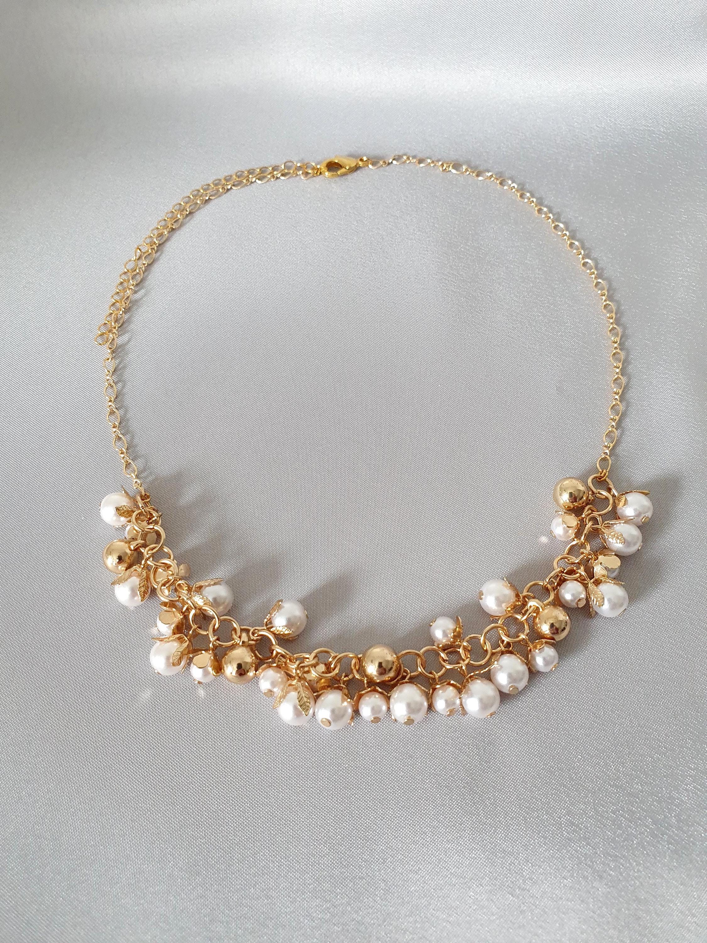 Pearl Headband - Head Jewel - Wedding Jewel Tiara - Hair