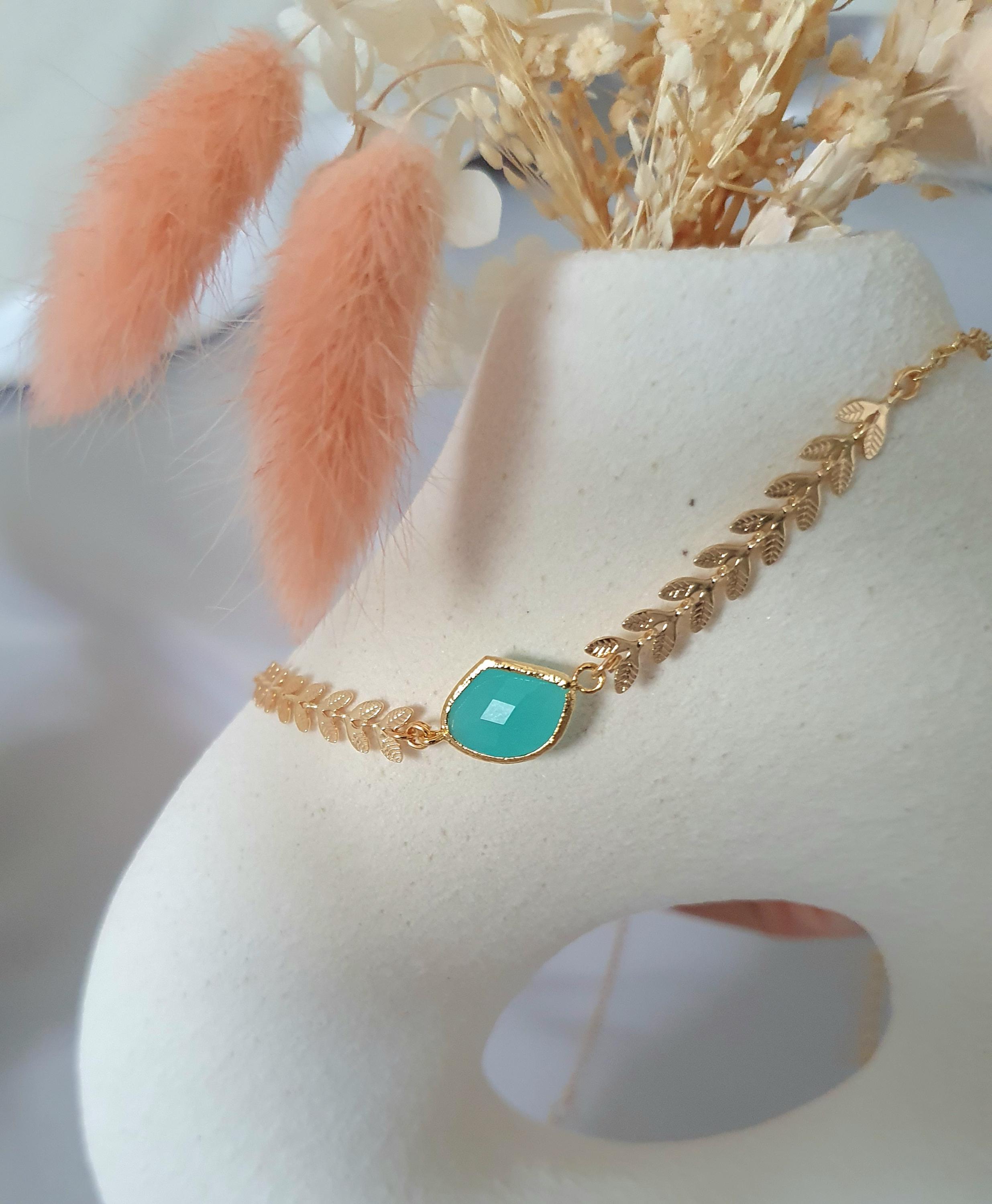 Gold-Tone Headband with Blue Crystal Wheat Motif Blue Gold Headband - Etsy Canada main image 4