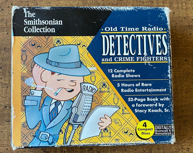 Old Time Radio Detectives and Crime Fighters Smithsonian Collection