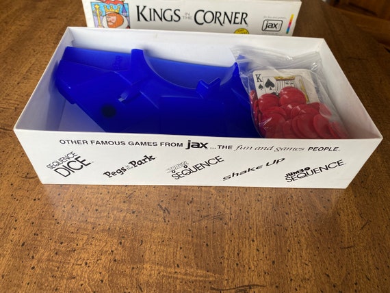 Kings In The Corner Family Card Game Ages 7-Adult Jax Ltd. 6000