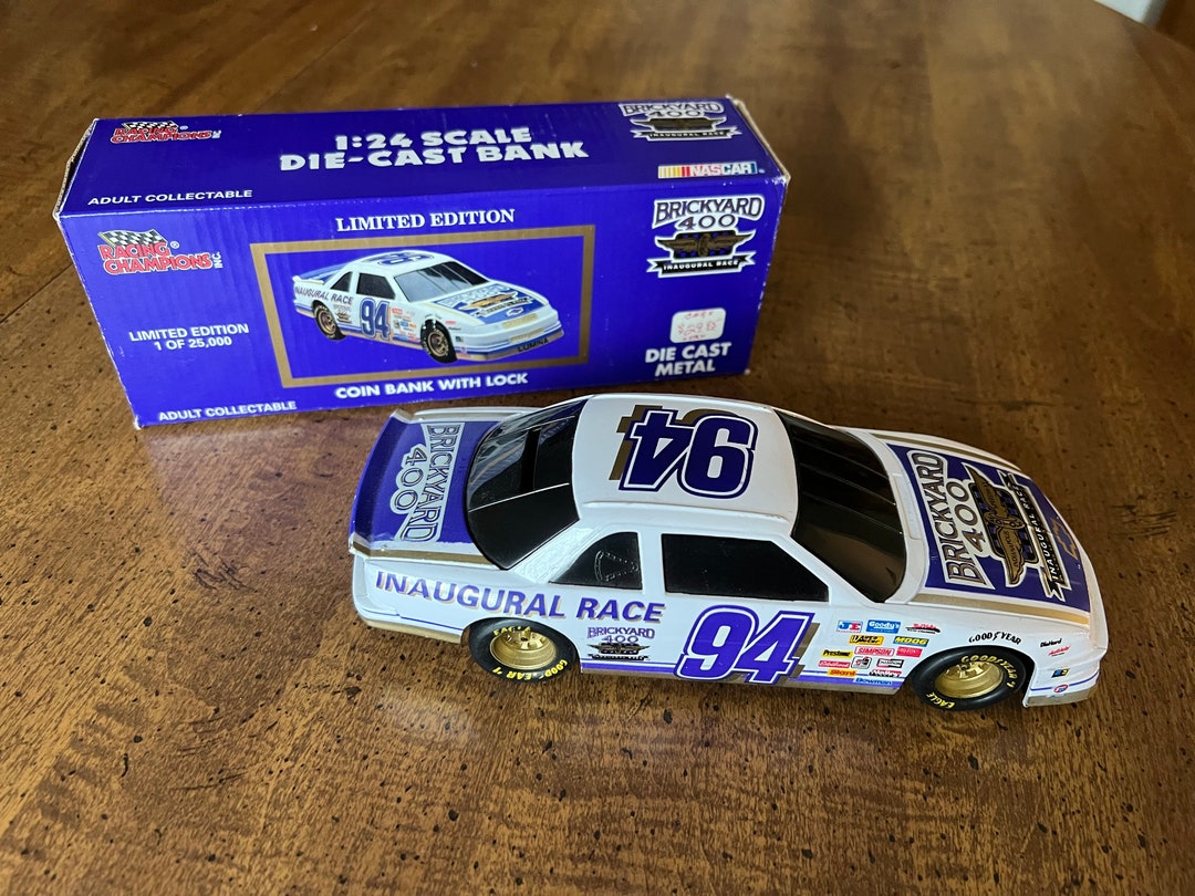 1994 Brickyard 400 Die Cast Nascar Bank Inaugural Race Chevrolet Lumina