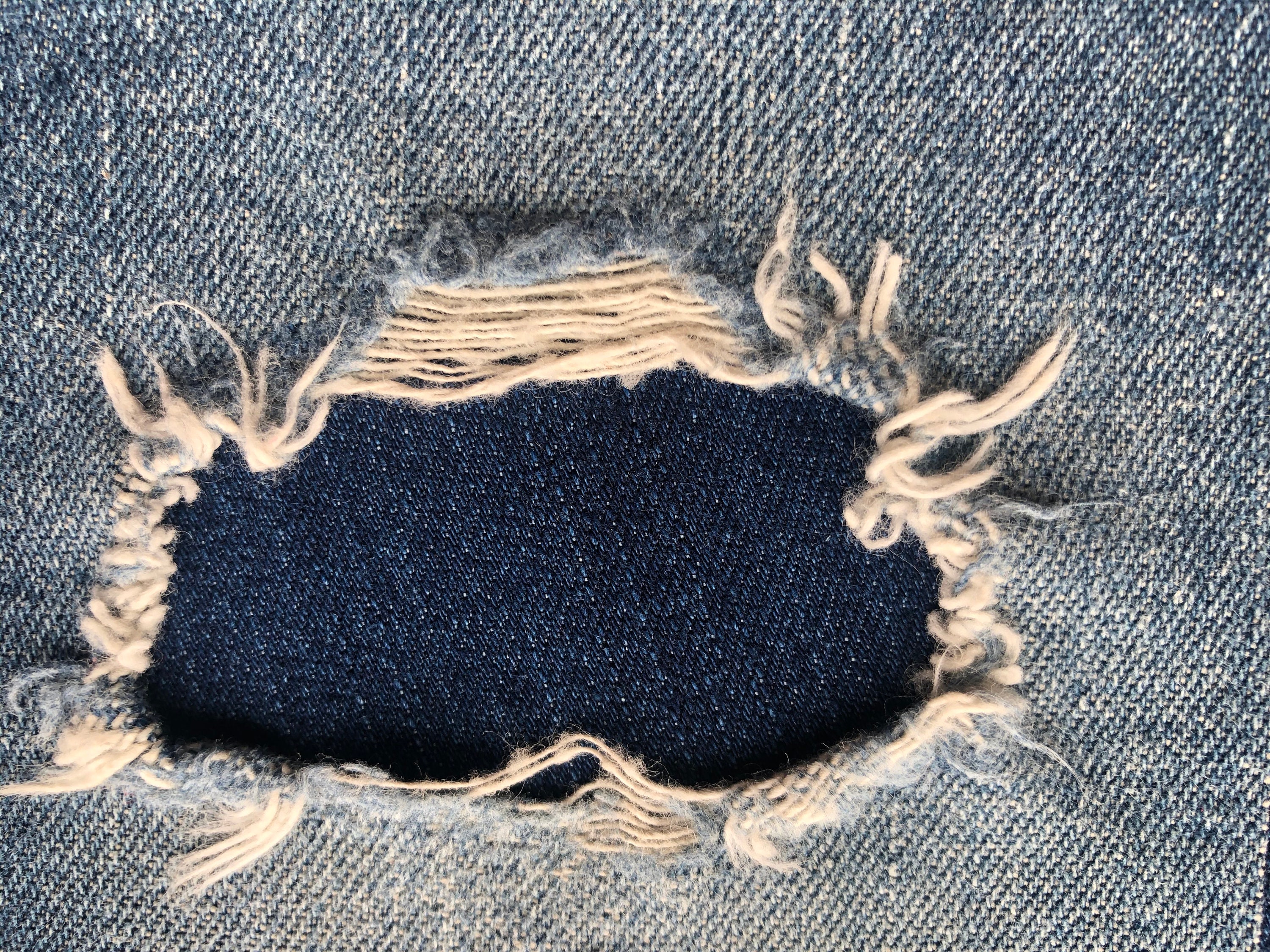  Jeans Denim Patches, 10X6Inch Denim Patches for Jeans