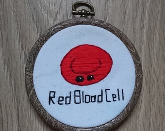 3 inch Red Blood Cell frame