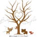 Baby Shower Guestbook Thumbprint Forest Deer Bear Fox - Etsy