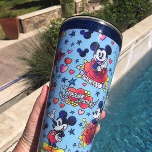 32 oz. Tapered Tumbler - Tattoo Mickey