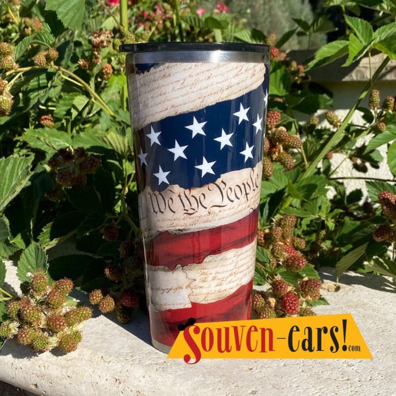 We The People Stainless Steel Tumbler 20 oz 24 oz 32 oz