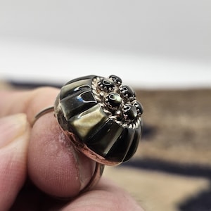 Mother of Pearl Zuni Ring - Etsy