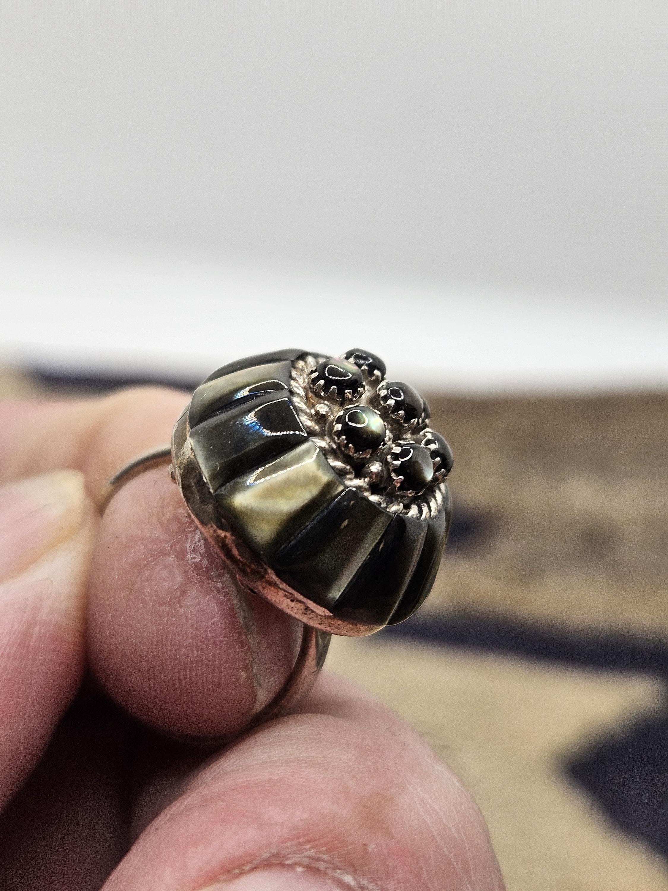 Vintage Zuni Ring - Etsy