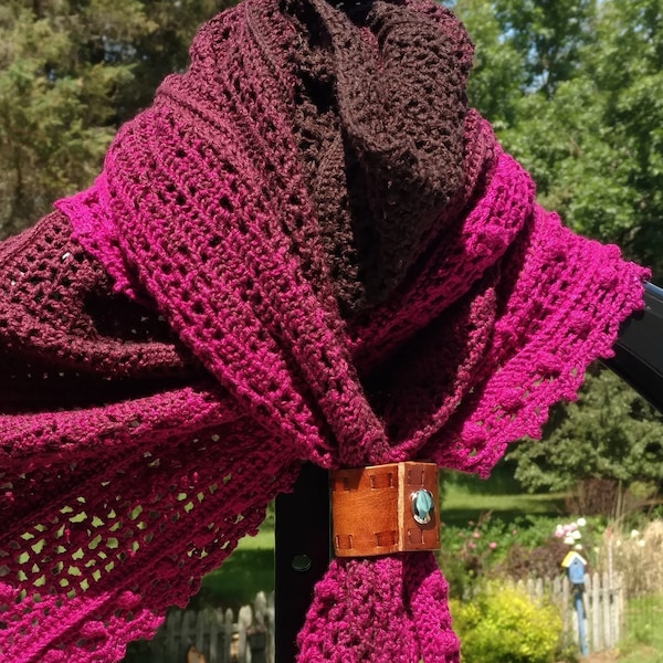 cuffed shawl