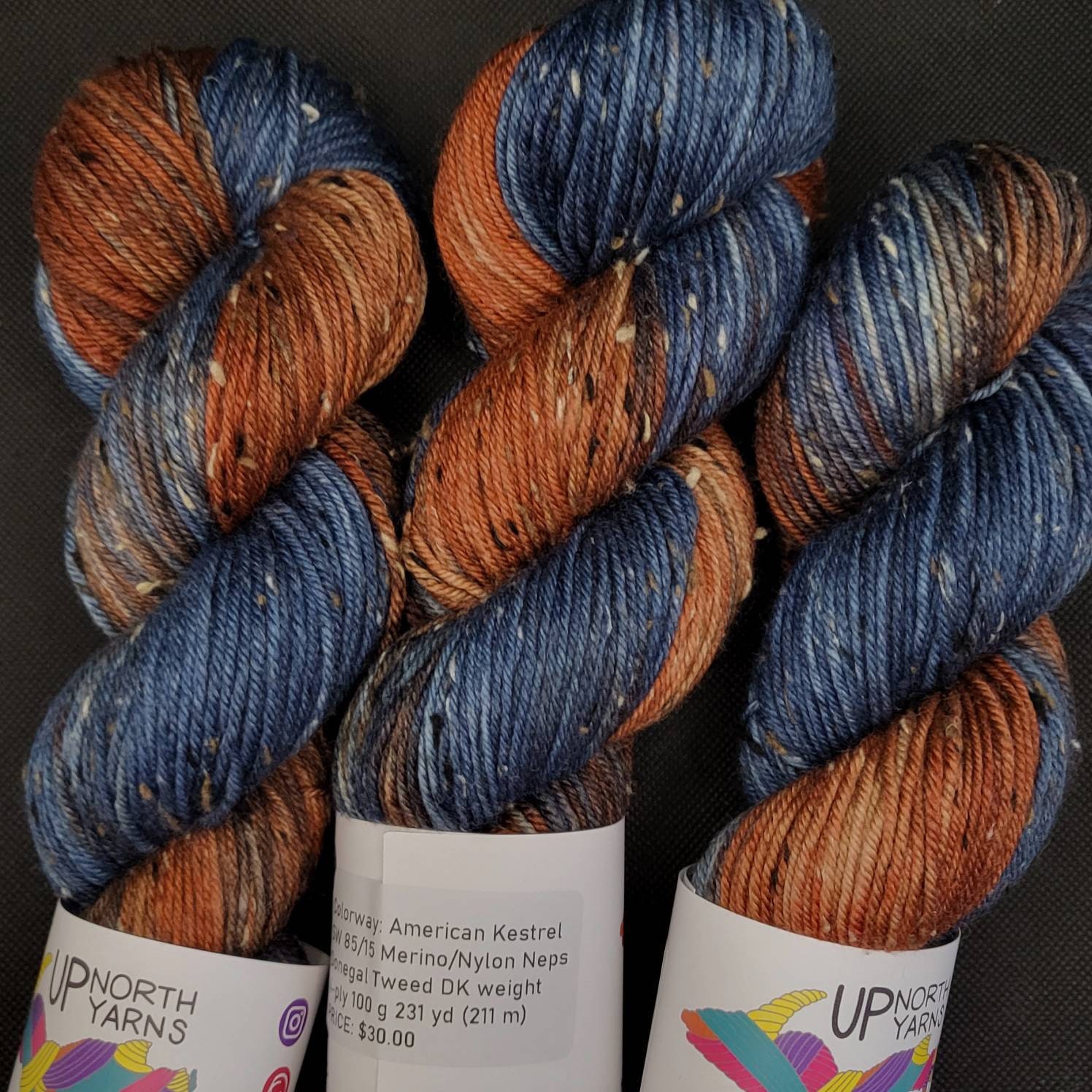 Vibrant Acrylic Yarn Skeins - 438 Yards - Crochet and Knitting Starter Kit