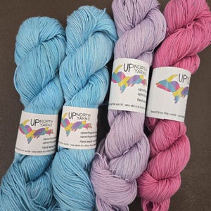 Hand Dyed Pima Cotton Turquoise, Baby Blue, Ballerina Pink