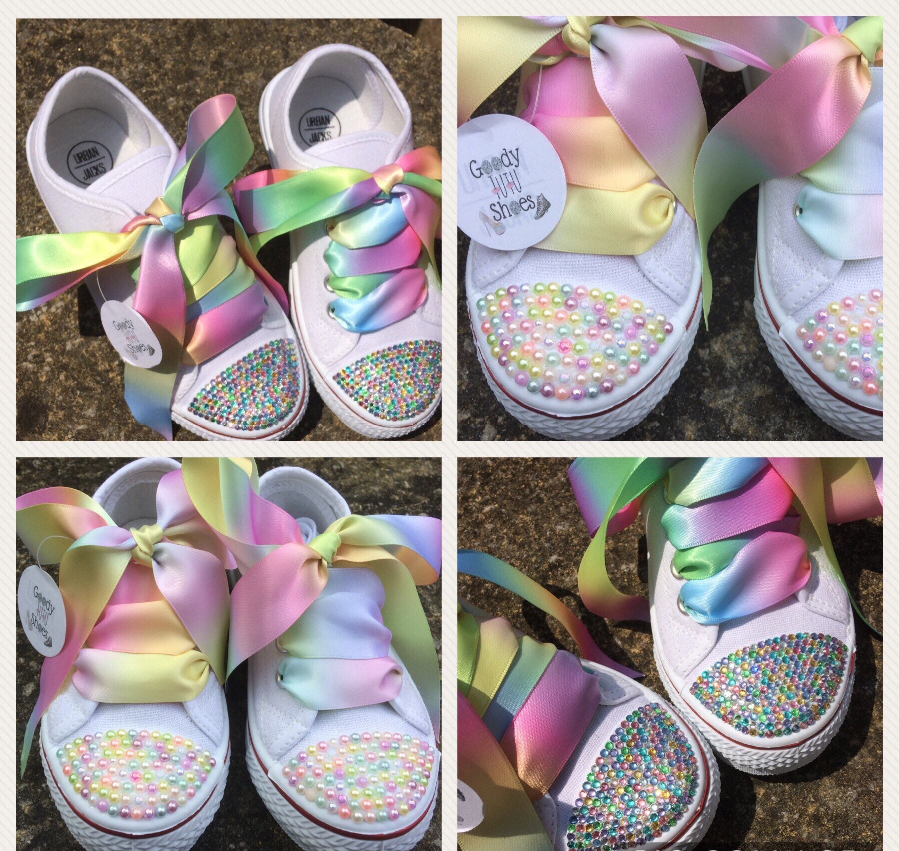 rainbow unicorn shoes