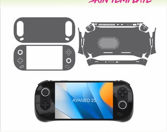 Skin cut Ayneo 2 2022 and 2s 2023 Cutting template svg dxf vector file
