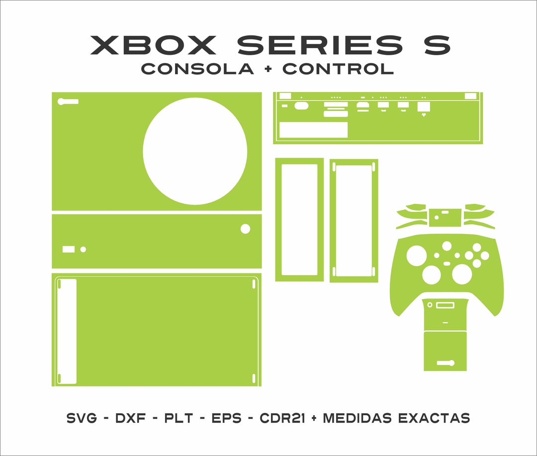 Xbox Series S Skin Cutting Template Complete Cut Template Skin - Etsy UK