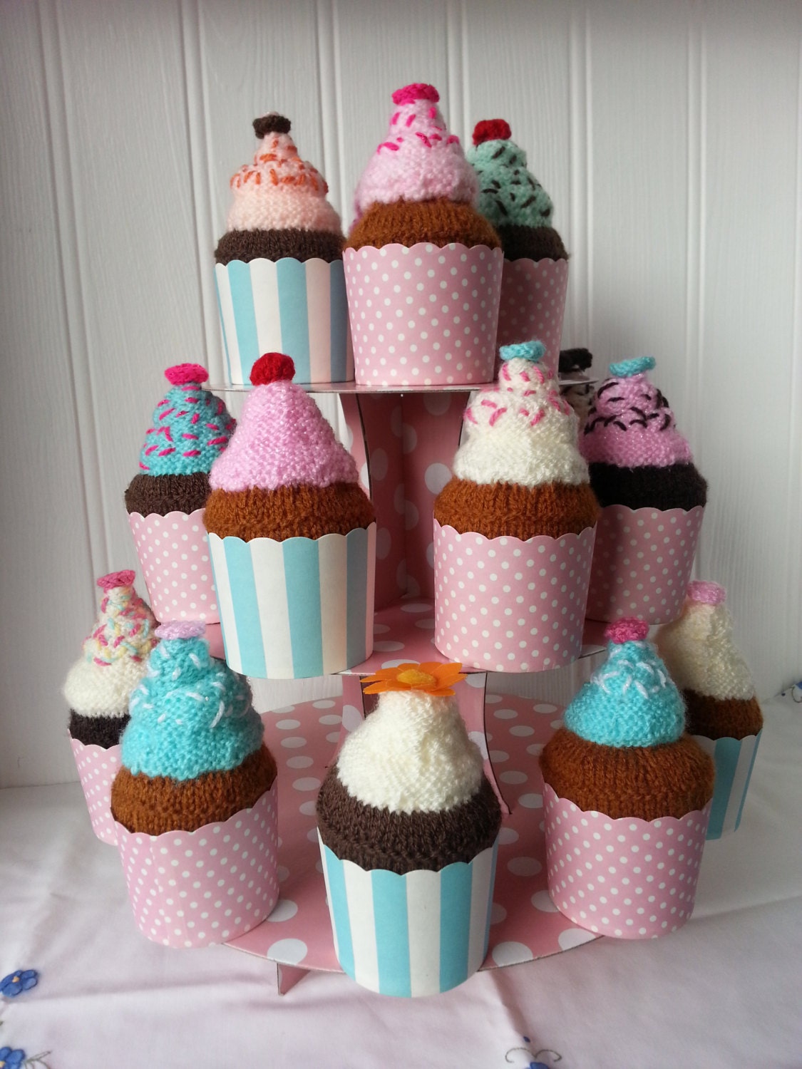 Assorted Cupcake in Cardboard Case Etsy UK