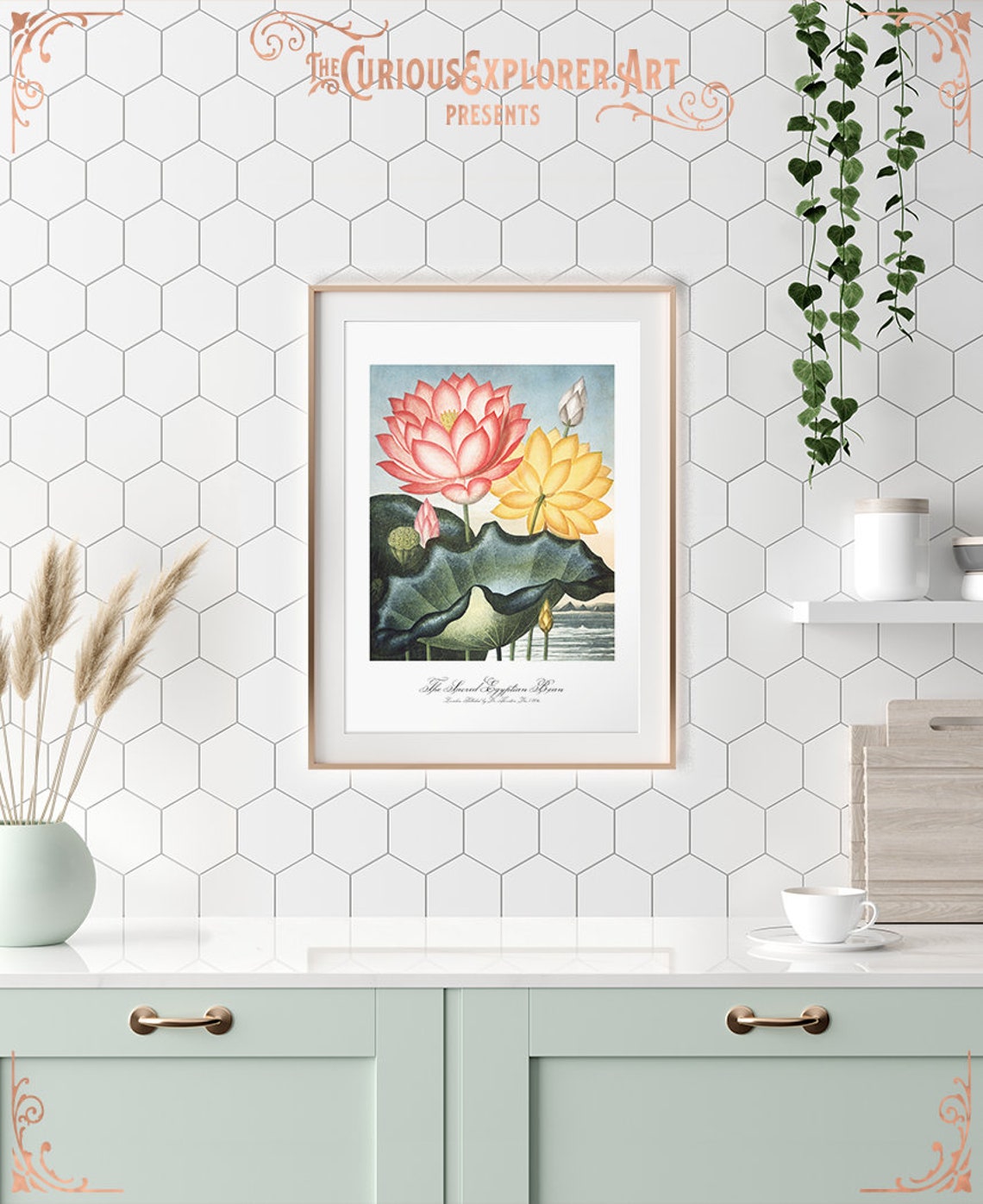Victorian Wall Art Plants Art Print Botanical Print Floral Etsy