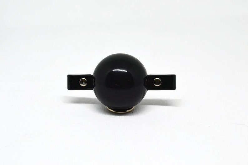Zusatzball für den 13 in 1 Harness Ballknebel in schwarz PVC Vegan Bild 6