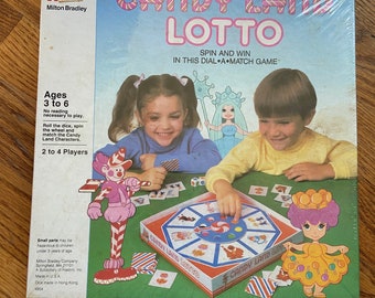 Vintage 1987 New Old Stock Candland Lotto Board Game Kitsch