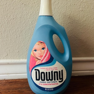 Vintage 1960’s Downy Fabric Softener Bottle Vintage Advertisement