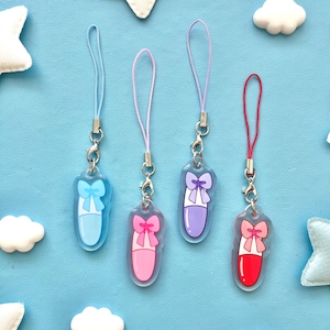 Menhera Pill Phone Charm Yami Kawaii Tenshi Kaiwai Keychain