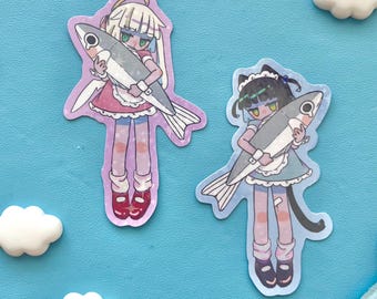 Tenshi Kaiwai Mizuiro Holo Sticker